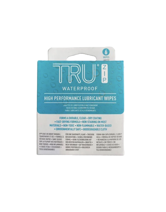 TruZip Lubricant Wipes - 6 Pack