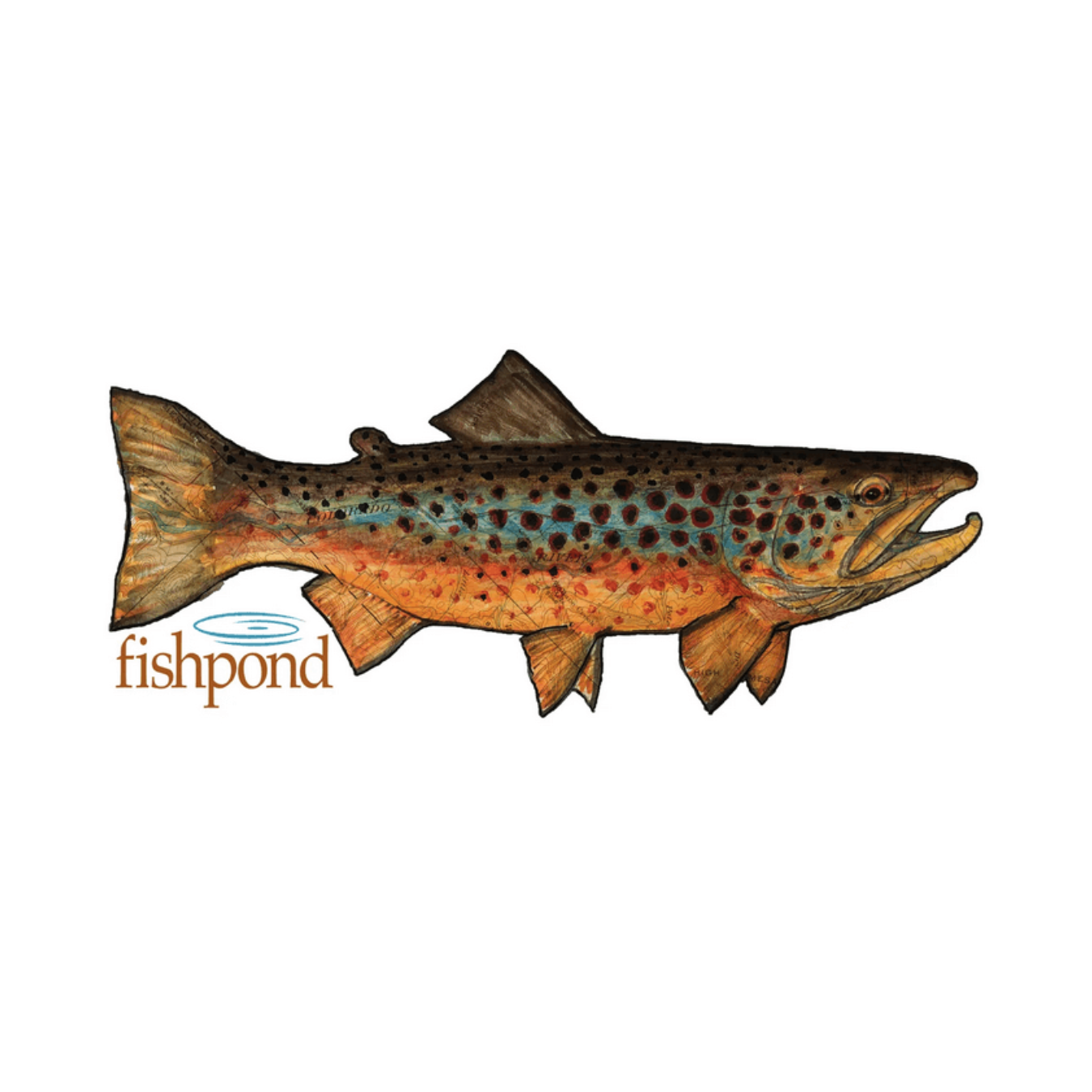 fishpond local sticker
