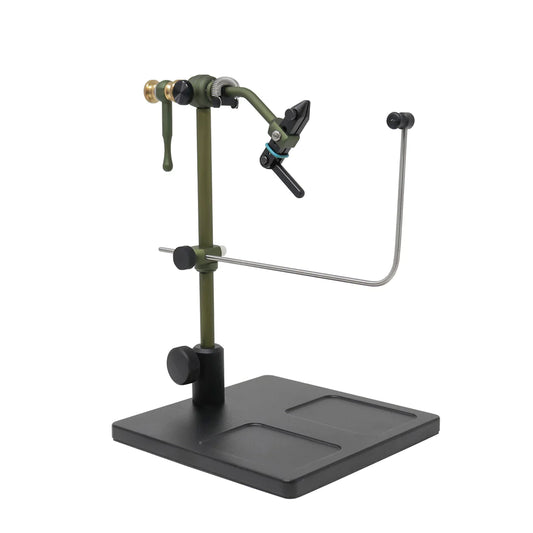 Renzetti Traveler 2400 Limited Edition Green Vise 6×6 Pedestal Base Model w/ Mtl. Clip Right Hand