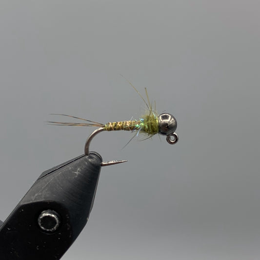 Strolis' Quill Bodied Jig - Dark Olive