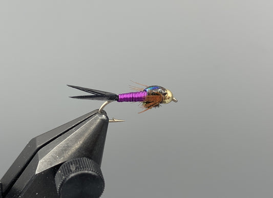 BH Epoxyback Copper Nymph - Purple