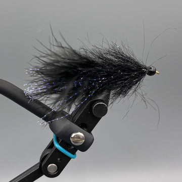 Coffey's Sparkle Minnow Bead Head - Black Light