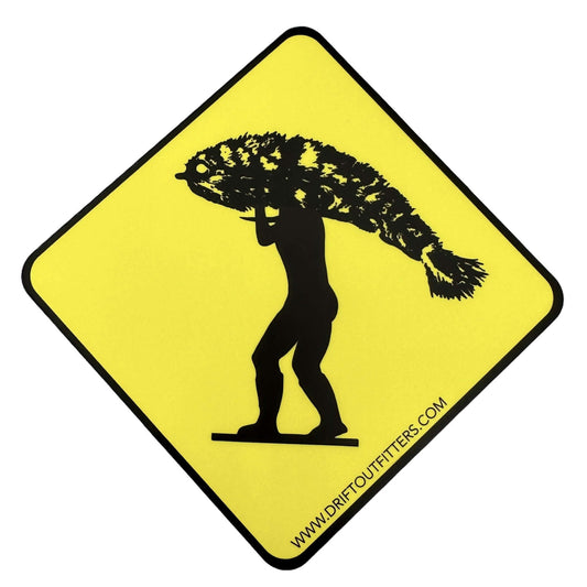 Portage Changer Masc. Sticker 7.5cm x 7.5cm.