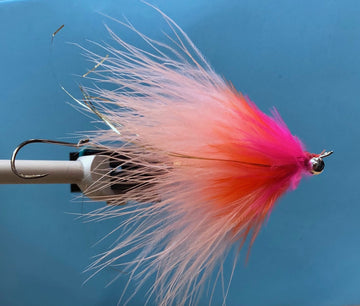 Reverse Marabou Pink/Orange