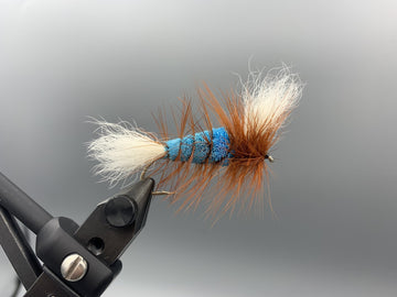 Wulff Bomber - Labatt Blue/Brown Hackle