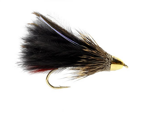 Conehead Marabou Muddler Black