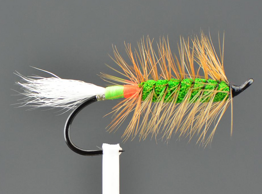 Green Machine - White Tail - Salmon Hook