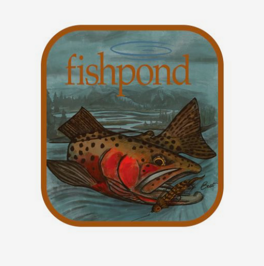 Fishpond - Drop Off Sticker 5"