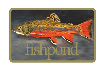 Fishpond - Brookie Sticker 5"