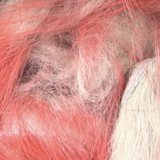 Hareline - Flesh Strips Two Tone.